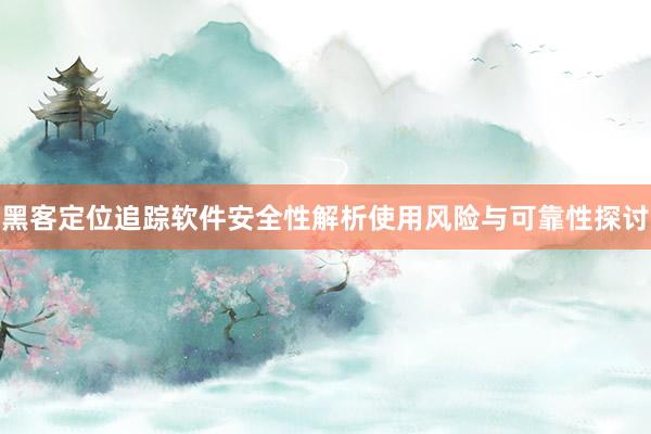 黑客定位追踪软件安全性解析使用风险与可靠性探讨